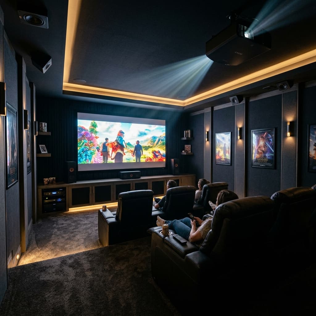 Proyector 4K Laser Home Cinema